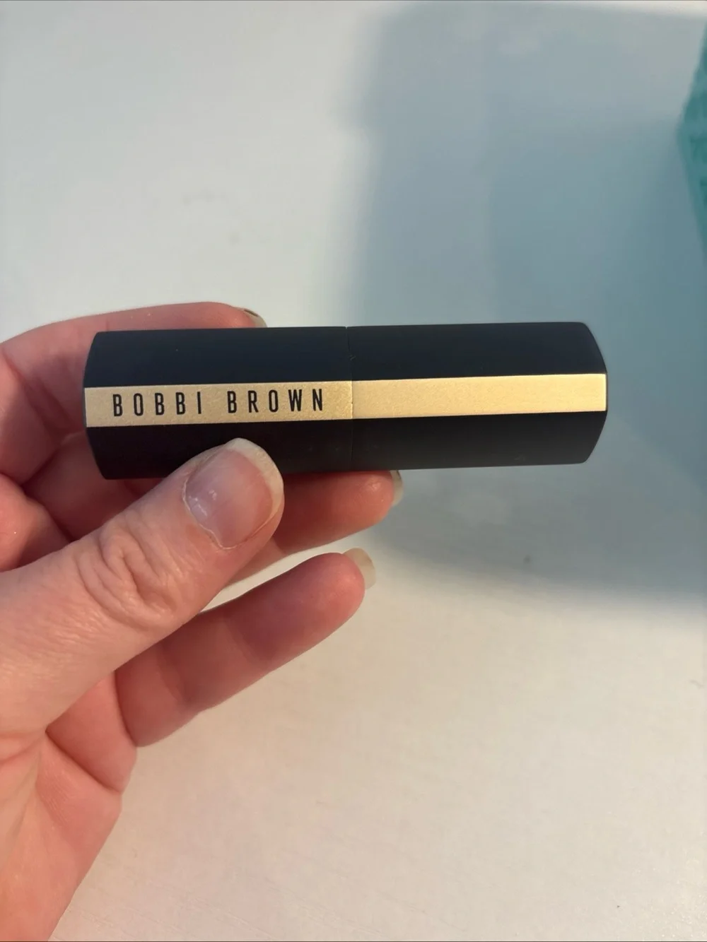 Bobbi Brown Luxe Cashmere Matte Lipstick 456 Vintage Blush New Full Size